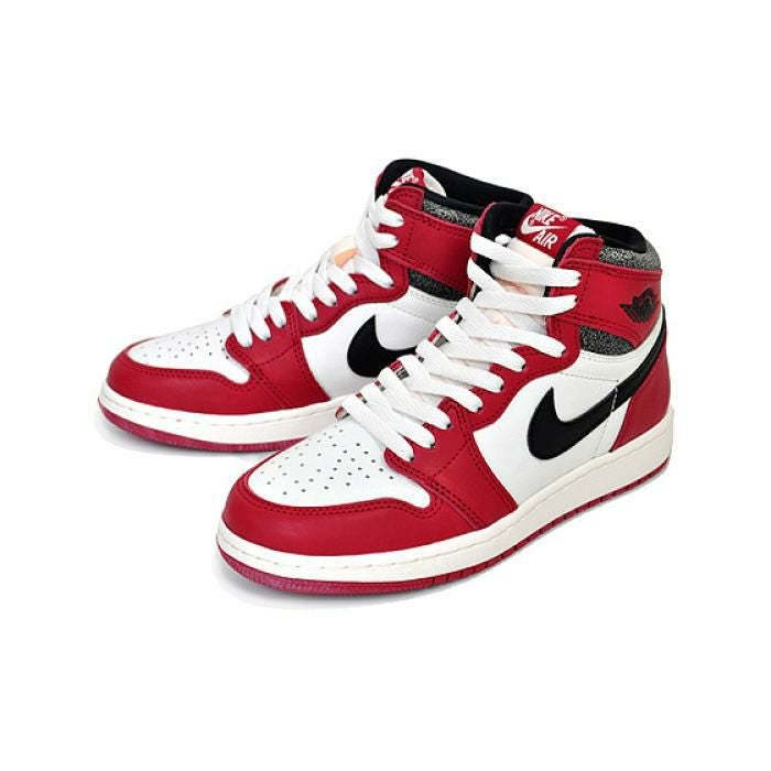 NIKE AIR JORDAN 1 RETRO HIGH OG (GS) Lost&Found varsity red/black 