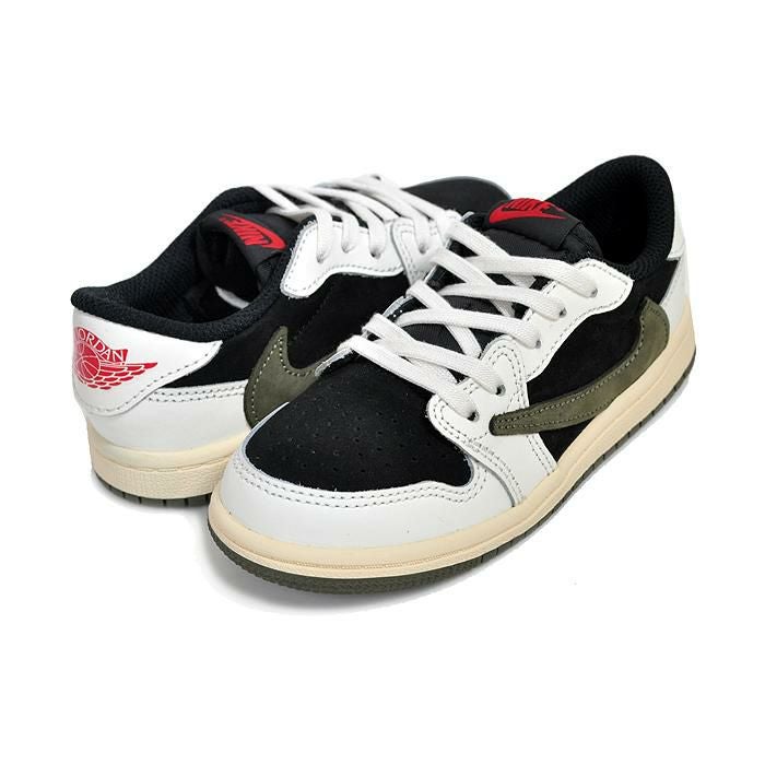 NIKE JORDAN 1 LOW OG SP (TD) TRAVIS SCOTT sail/university red