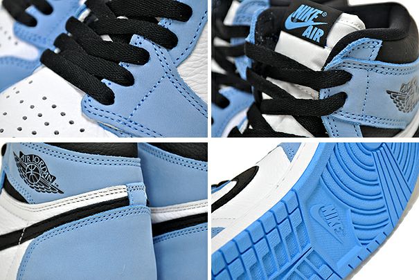 Nike エアジョーダン1 レトロ ハイ OG ユニバーシティブルー UNC NIKE AIR JORDAN 1 HIGH OG UNIVERSITY BLUE white/black-university