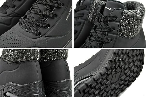 SKECHERS UNO RUGGED-DARLING DAZE BLACK 167988-blk | Limited.edt