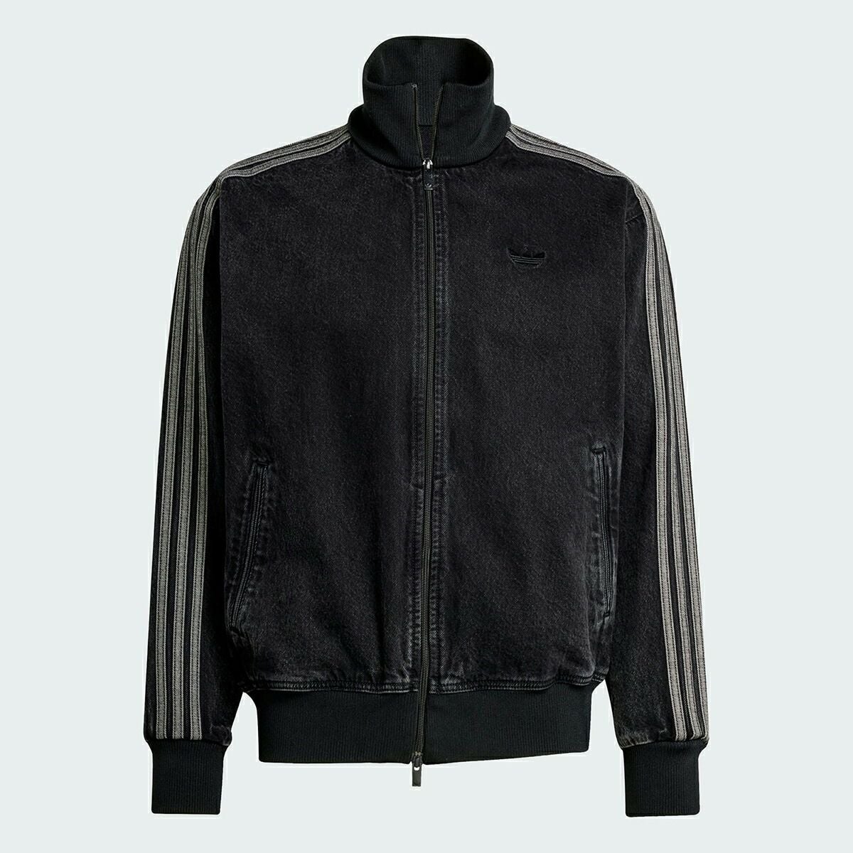 adidas DENIM FIREBIRD TRACKTOP BLACK jc6717 | Limited.edt