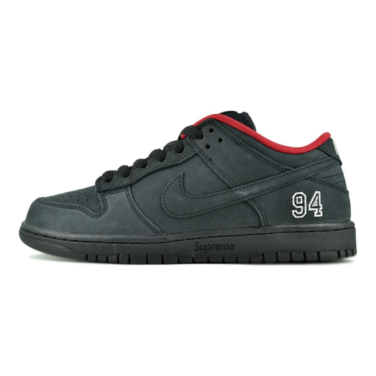 NIKE SB DUNK LOW OG QS SUPREME blk/blk-blk hq8487-001 NIKE SB DUNK LOW OG QS SUPREME blk/blk-blk hq8487-001