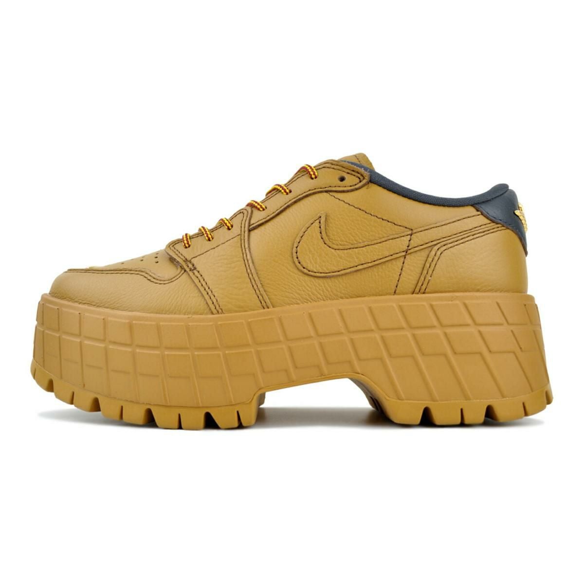 NIKE WMNS AIR JORDAN 1 BROOKLYN LOW wheat/anthracite-team red