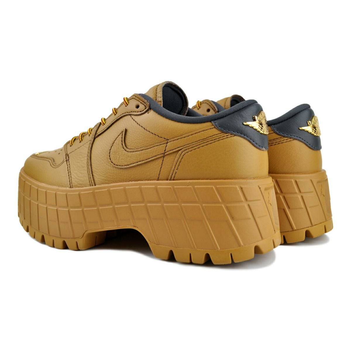 NIKE WMNS AIR JORDAN 1 BROOKLYN LOW wheat/anthracite-team red