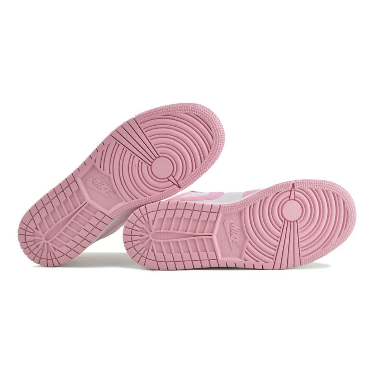 NIKE AIR JORDAN 1 LOW(GS) med soft pink/pearl pink-wht 553560-614